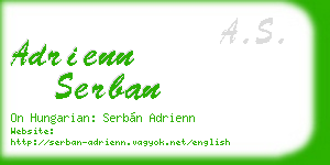 adrienn serban business card