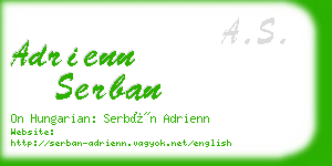 adrienn serban business card